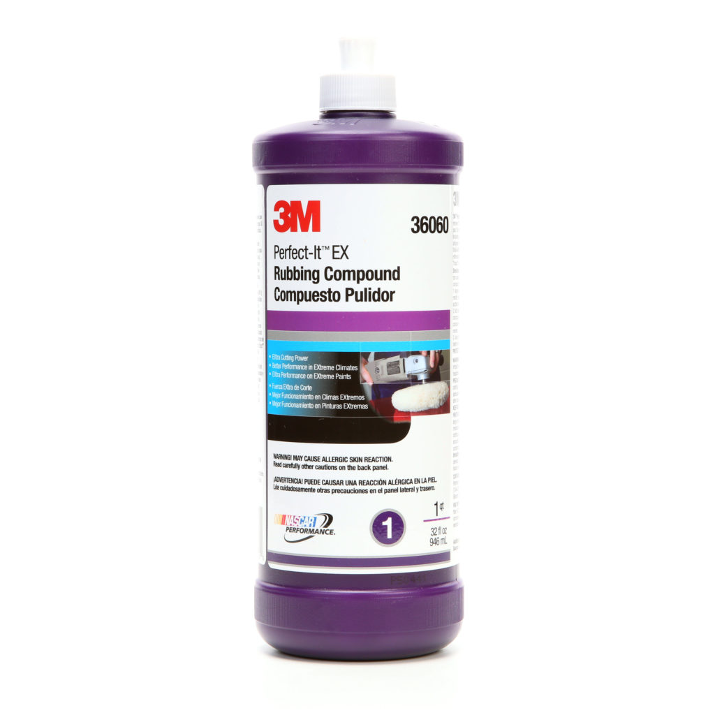 3M 36060 Perfect-It™ EX Rubbing Compound, - Mass Technologies - 3M ...