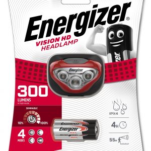 Energizer® Vision HD Headlight (3 LED) (with battery)