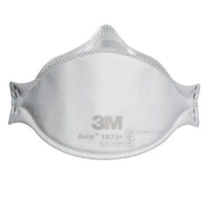 3M™ 1870+ , N95 Aura™ Health Care Particulate Respirator and Surgical Mask
