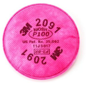 3M™ Particulate Filter 2091, P100