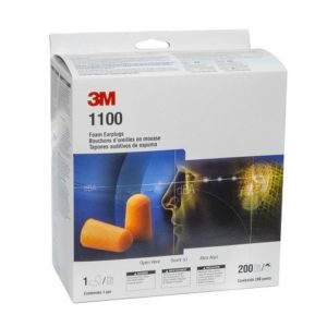 3M™ Foam Earplugs 1100, Uncorded
