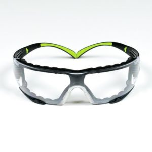 3M™ SecureFit™ Safety Glasses SF401AF-FM, Foam, Clear Anti-fog Lens