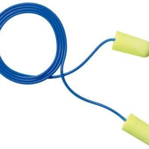 3M™ E-A-Rsoft™ Yellow Neons™ Earplugs 311-1250, Corded, Poly Bag, Regular Size