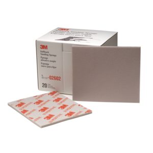 3M™ Softback Sanding Sponge, 02602, superfine grade, 4 1/2 in x 5 1/2