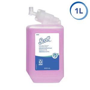 Scott 12552 Foam Skin Cleanser with Moisturisers Foam Hand Soap, Foam Hand Wash