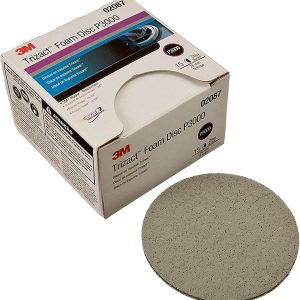 3M™ Trizact™ Hookit™ Foam Disc 02087, 3 in, P3000, 15 Discs