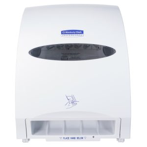 Electronic Rolled Towel Dispenser (49807), White