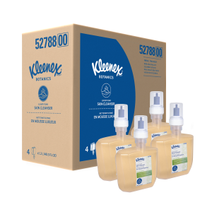 Kleenex 52788 Botanics Luxury Foam Skin Cleanser  Clear, Fresh Scent, 1.2 L