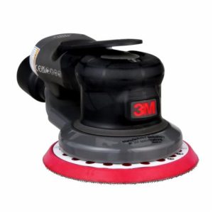 3M Xtract Pneumatic Random Orbital Sander, 88947, 5 in, Self-Generated Vacuum, 5/16 in Orbit