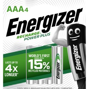 Energizer Recharge Power Plus AAA (2/4pcs) Batteries